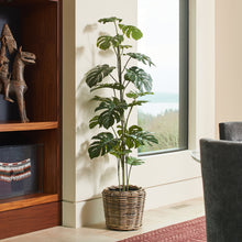 Load image into Gallery viewer, 5' Artificial Monstera Tree CG Hunter