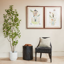 Load image into Gallery viewer, 7' Artificial Heart Ficus Tree CG Hunter