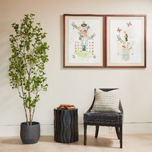 Load image into Gallery viewer, 7' Artificial Heart Ficus Tree CG Hunter