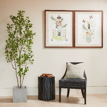 Load image into Gallery viewer, 7' Artificial Heart Ficus Tree CG Hunter