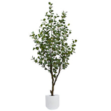 Load image into Gallery viewer, 7' Artificial Eucalyptus Tree CG Hunter