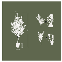 Load image into Gallery viewer, 7' Artificial Eucalyptus Tree CG Hunter