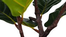 Load image into Gallery viewer, 3' Faux Potted Fiddle Leaf Fig Tree CG Hunter