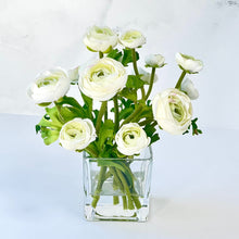 Load image into Gallery viewer, silk flower arrangement ranunculus arrangement
