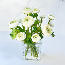 Load image into Gallery viewer, silk flower arrangement ranunculus arrangement