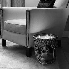 Load image into Gallery viewer, Silver Grande Buddha Candle Thompson Ferrier
