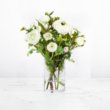 Load image into Gallery viewer, Real Touch Ranunculus Centerpiece Flower Arrangement - 15" Vivian Rose Shop