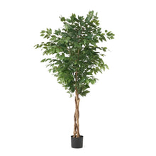 Load image into Gallery viewer, Realistic Artificial Ficus Tree