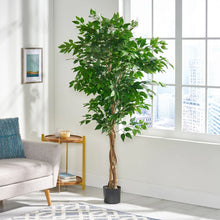 Load image into Gallery viewer, Realistic Artificial Ficus Tree