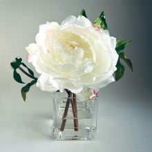 Load image into Gallery viewer, peony flower arrangement silk peonies