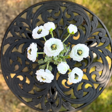 Load image into Gallery viewer, Faux Ranunculus Flower Arrangement - 8" - Vivian Rose Shop