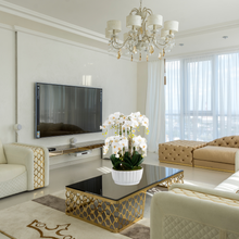 Load image into Gallery viewer, luxury flower arrangement silk orchid arrangement