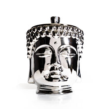 Load image into Gallery viewer, Silver Grande Buddha Candle Thompson Ferrier