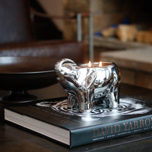 Load image into Gallery viewer, Silver Elephant Candle Thompson Ferrier