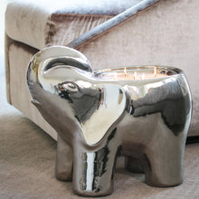 Load image into Gallery viewer, Silver Grand Elephant Candle Thompson Ferrier