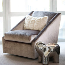 Load image into Gallery viewer, Silver Grand Elephant Candle Thompson Ferrier