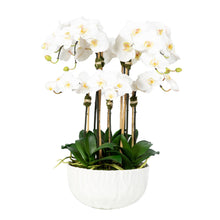 Load image into Gallery viewer, Faux Orchid Centerpiece Arrangement - 24" Vivian Rose Shop