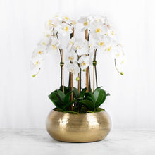 Load image into Gallery viewer, Large Orchid Centerpiece Arrangement Floral Home Decor