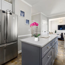 Load image into Gallery viewer, faux orchid plant for kitchen island - pink orchid plant for luxury home decor