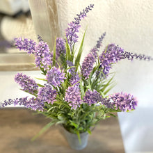 Load image into Gallery viewer, purple lilac artificial flower arrangement