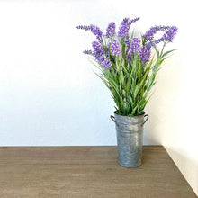 Load image into Gallery viewer, lilac arrangement in french pail