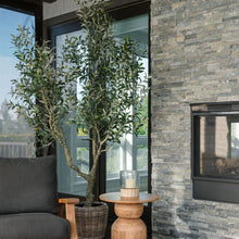 Load image into Gallery viewer, 8ft faux olive tree

