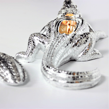 Load image into Gallery viewer, Silver Grand Alligator Candle Thompson Ferrier
