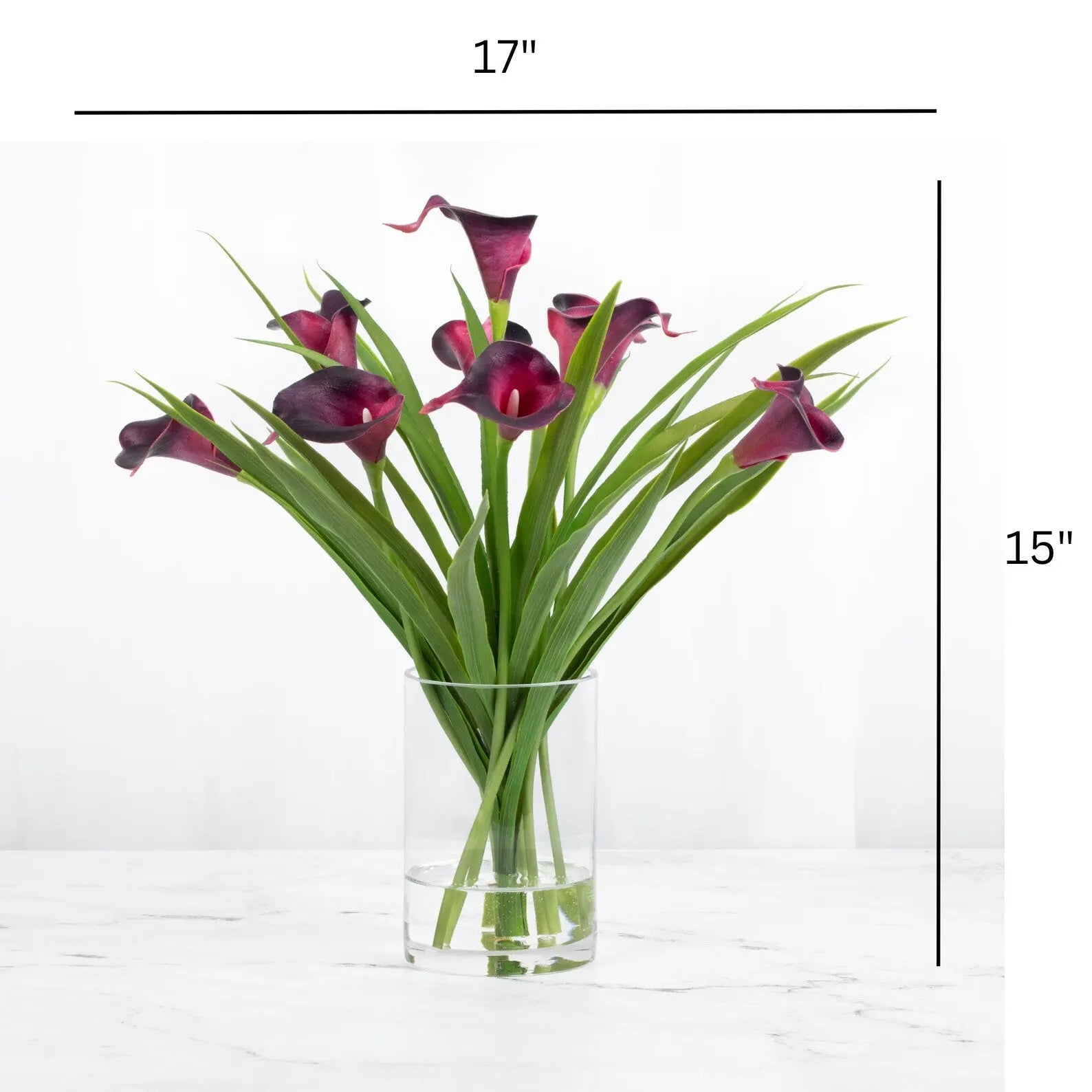 calla lily flower designs Calla Lilies Silk Flower Arrangement