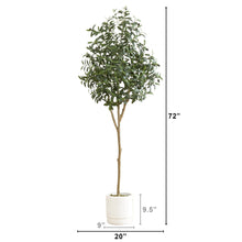 Load image into Gallery viewer, Large Artificial Olive Tree
