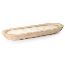 Load image into Gallery viewer, Palo Santo Wood Tray Candle Vivian Rose Shop
