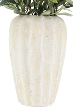 Load image into Gallery viewer, 30" Faux Olive Arrangement in Artisan Vase CG Hunter
