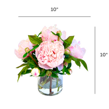 Load image into Gallery viewer, artificial peony arrangement
