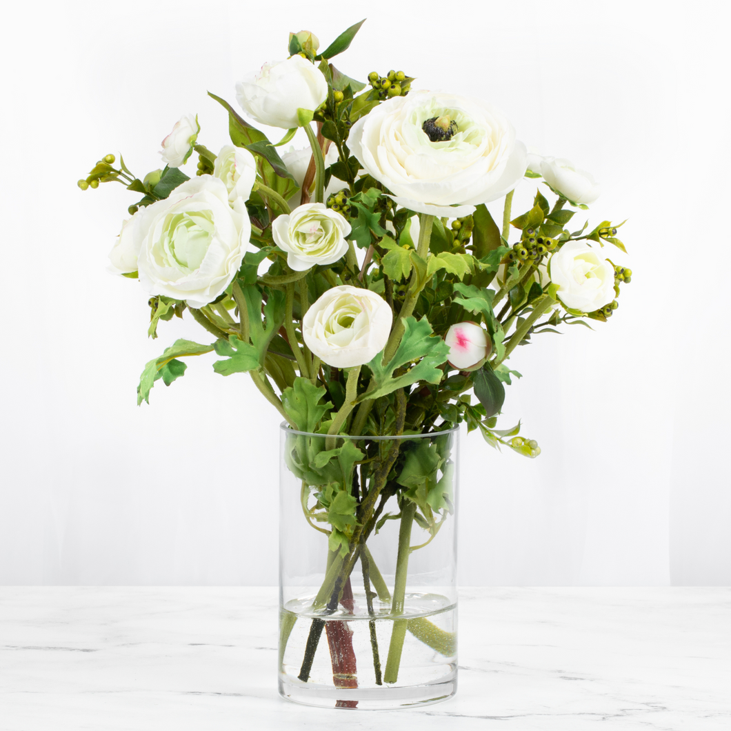 ranunculus flower arrangement centerpiece arrangement