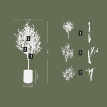 Load image into Gallery viewer, Artificial 7' Olive Tree with Artisan Mediterranean Planter CG Hunter
