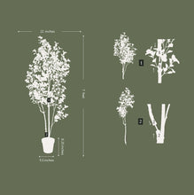 Load image into Gallery viewer, 7' Artificial Heart Ficus Tree CG Hunter
