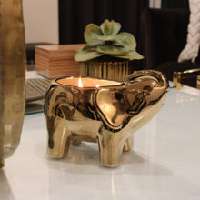 Load image into Gallery viewer, Gold Elephant Candle Thompson Ferrier
