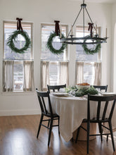 Load image into Gallery viewer, 30" Faux Evergreen Cedar Wreath
