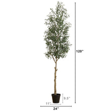 Load image into Gallery viewer, 10’ Artificial Olive Tree Nearly Natural
