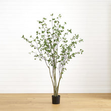 Load image into Gallery viewer, 7' Minimalist Citrus Artificial Tree Nearly Natural
