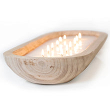 Load image into Gallery viewer, Palo Santo Wood Tray Candle Vivian Rose Shop
