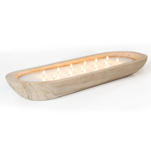Load image into Gallery viewer, Palo Santo Wood Tray Candle Vivian Rose Shop
