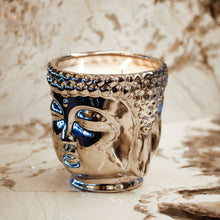 Load image into Gallery viewer, Silver Buddha Candle Thompson Ferrier

