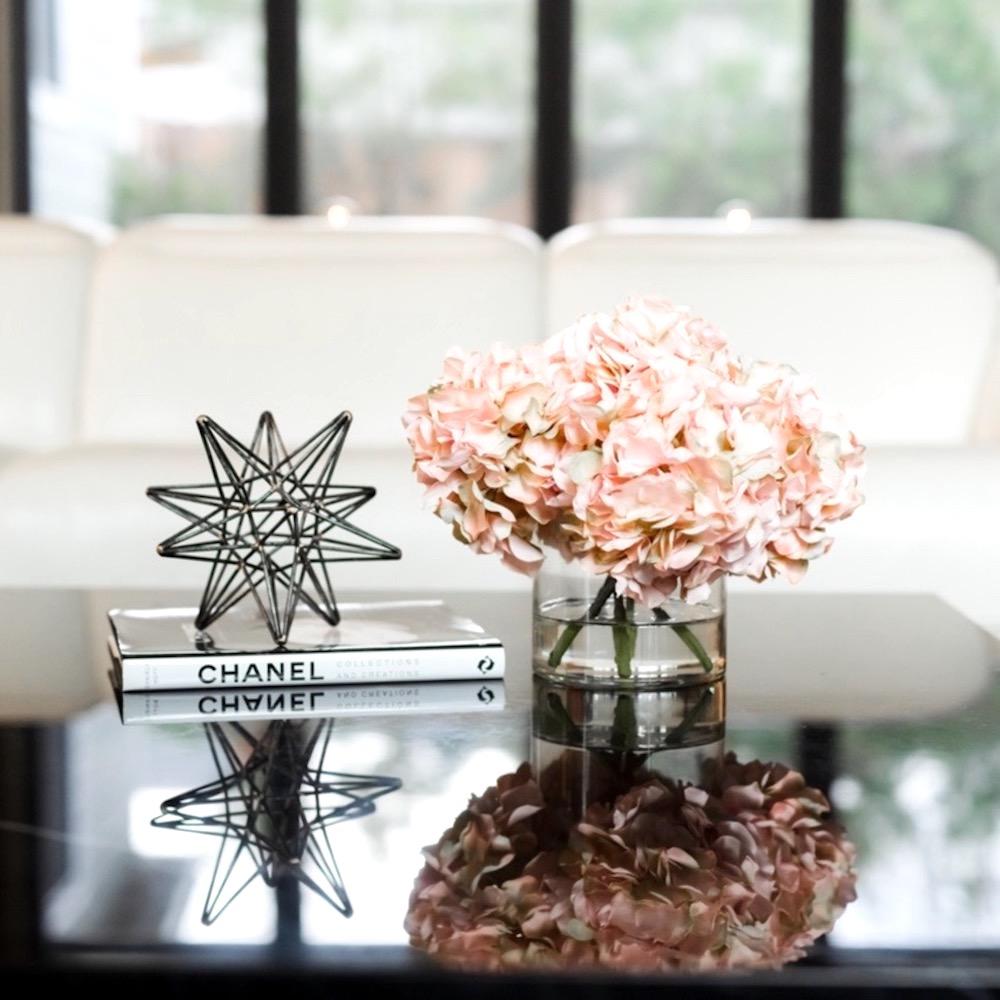 chanel book decor for coffee table